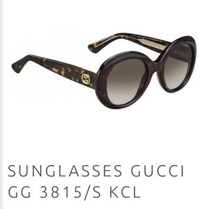 Gucci 3815/S Sunglasses in Dark Havana